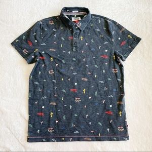 NWT Tommy Hilfiger Tropical Prints Polo Shirt